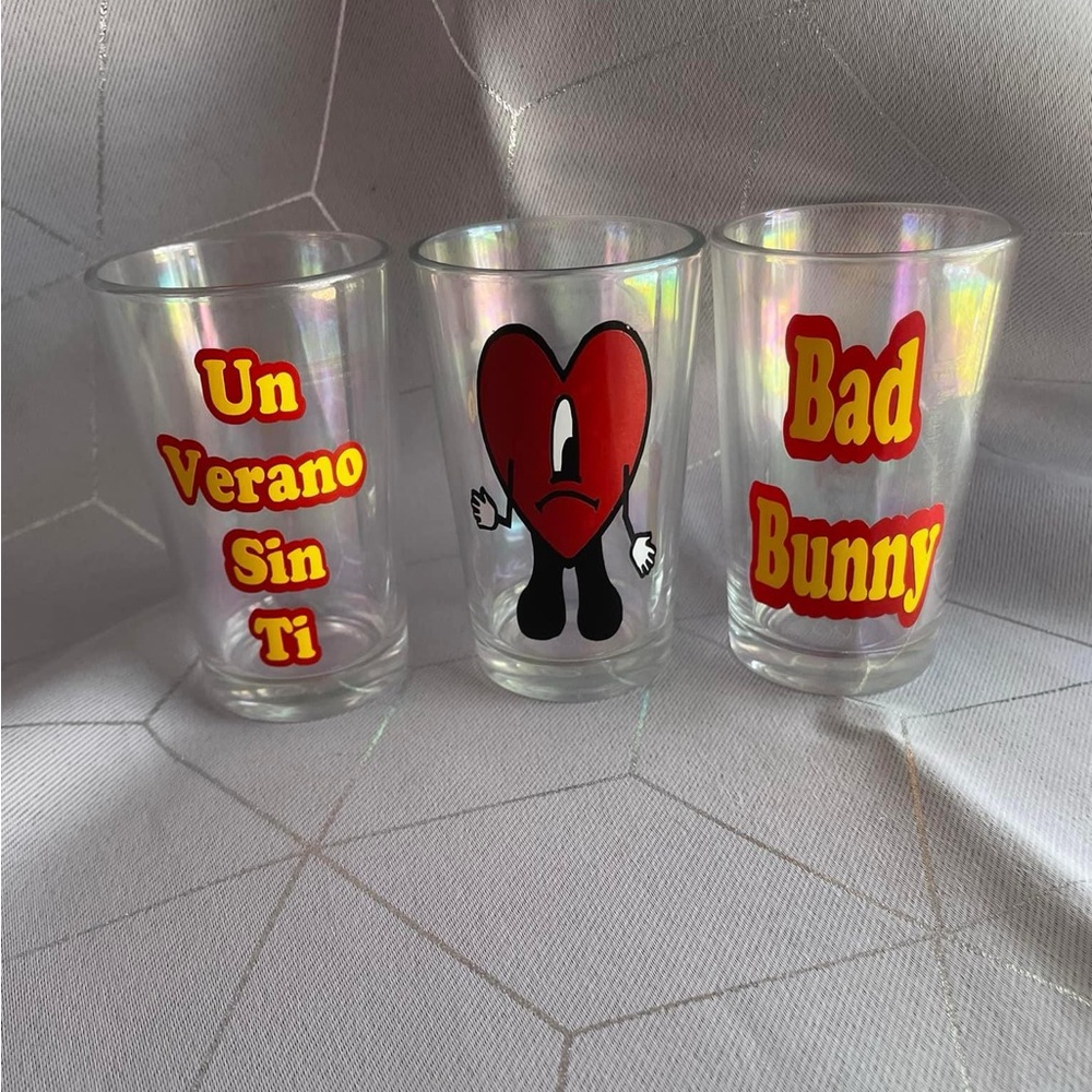 Bad Bunny Shot Glass